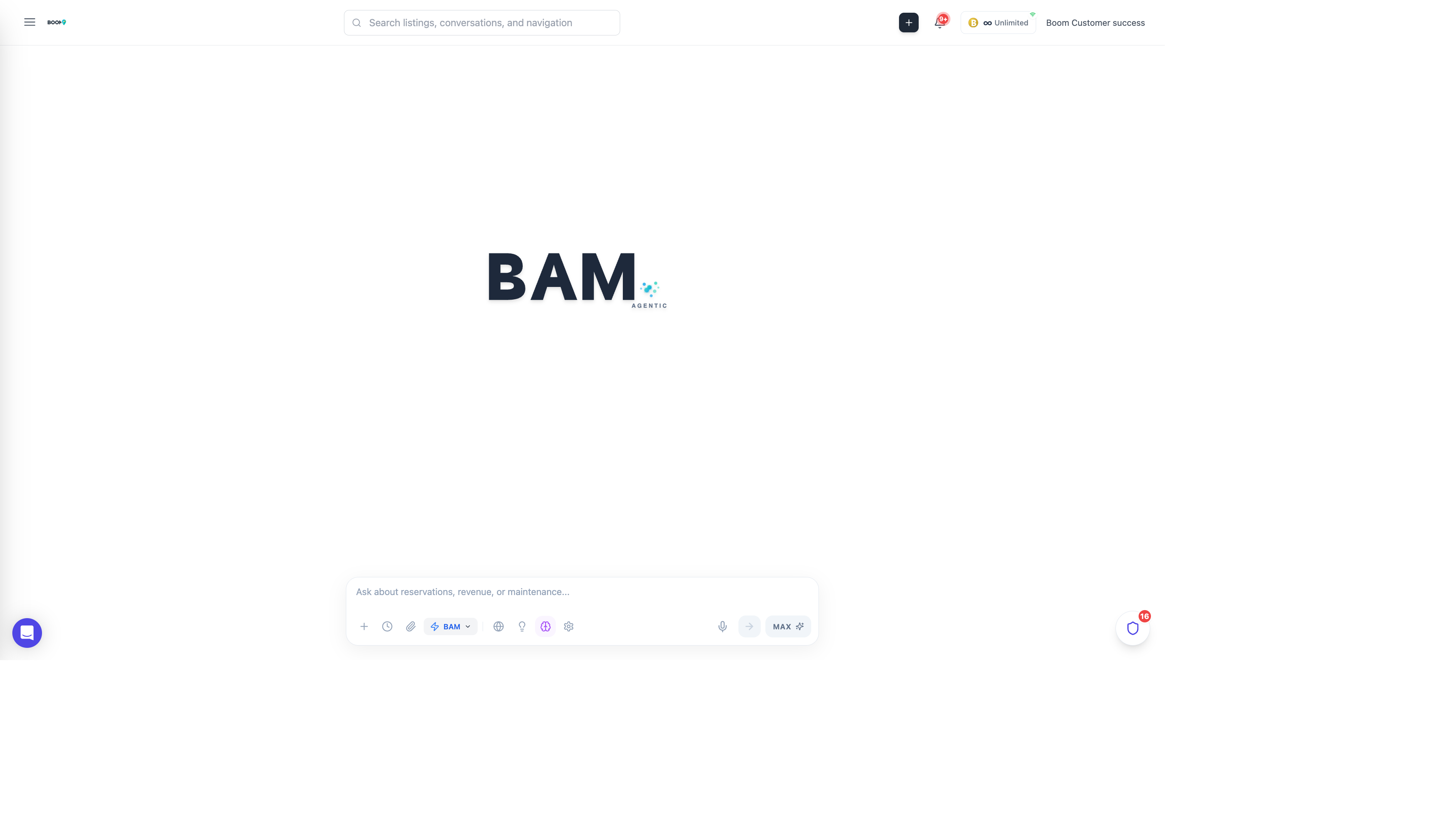 BAM Chat Interface