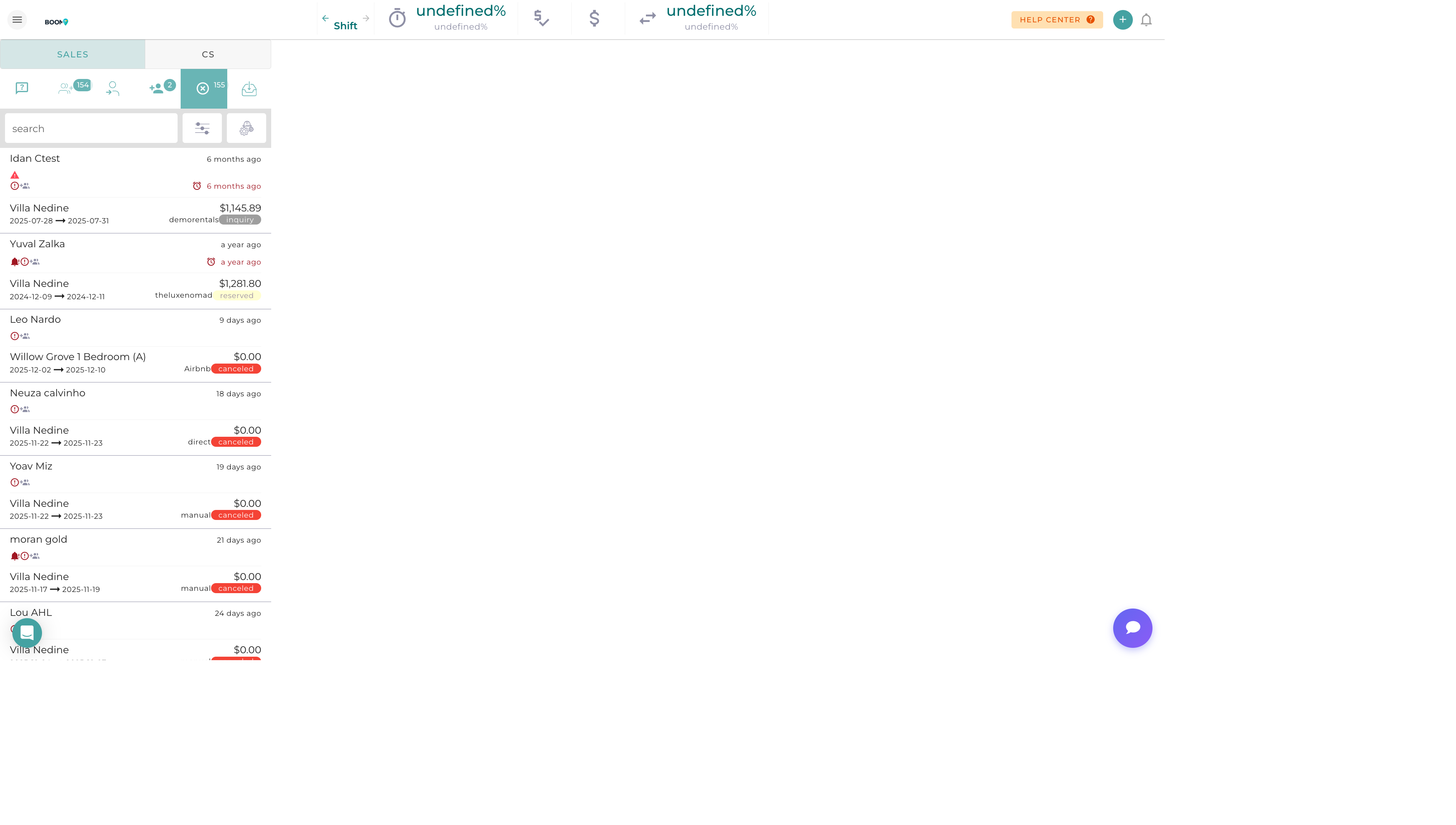 Auto Messages in Boom PMS