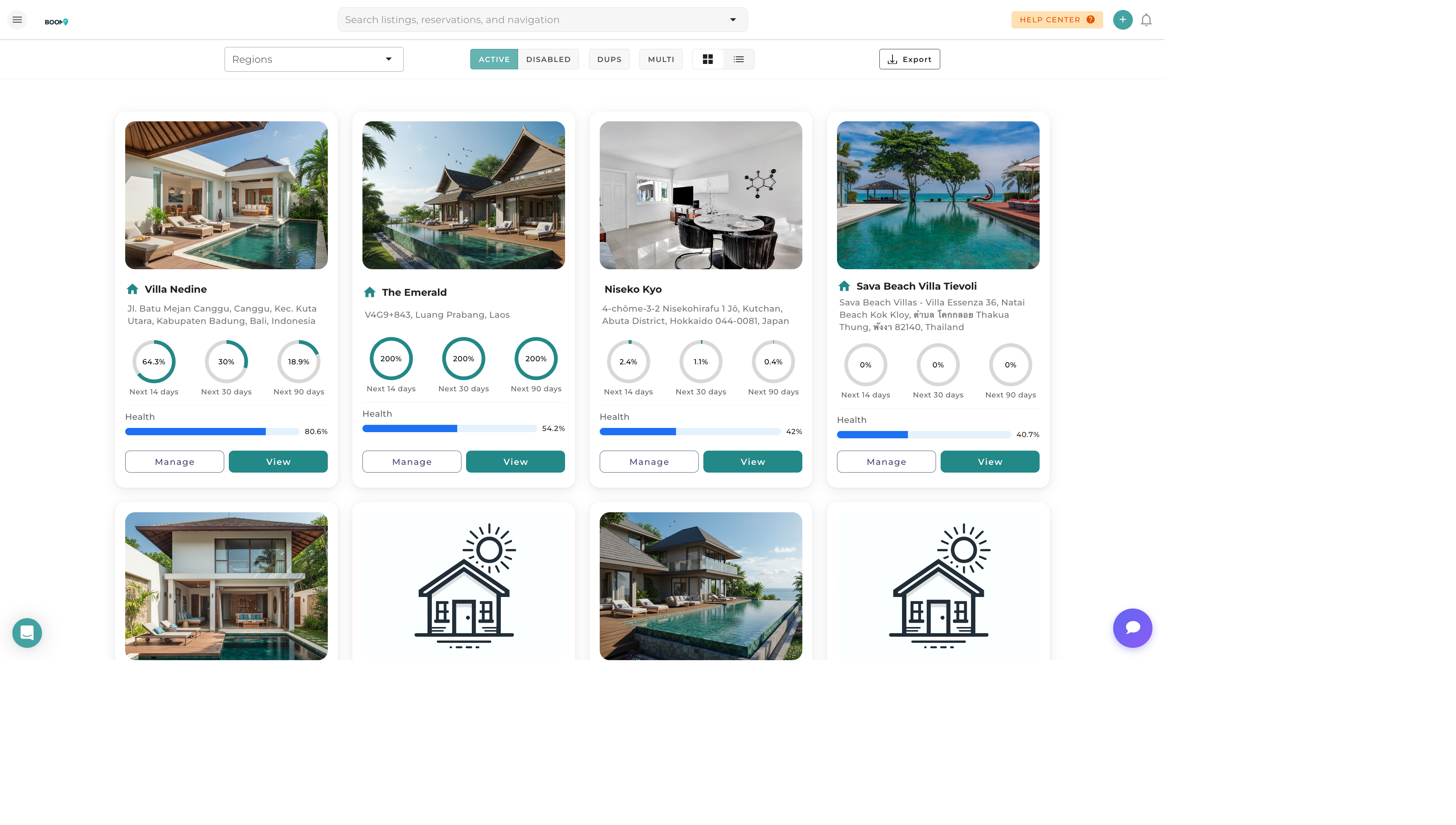 Property Listings Overview